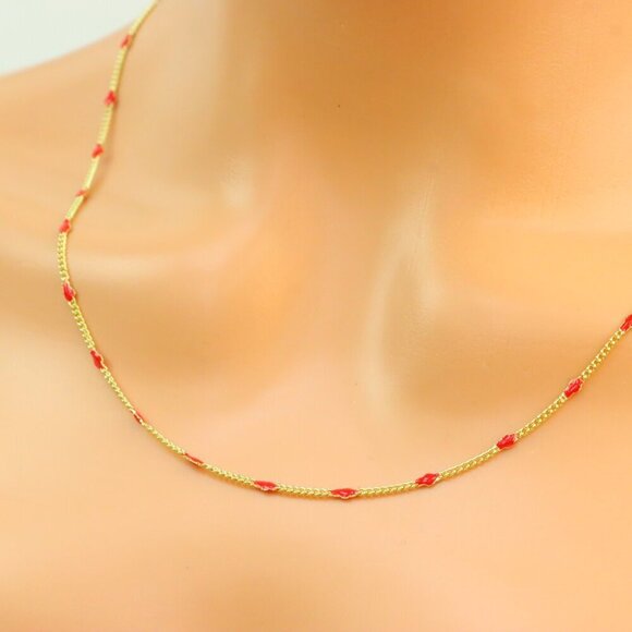 "New Beautiful Design Necklace Chain for Women/Girls, Gift, N736 - Picture 3 of 10